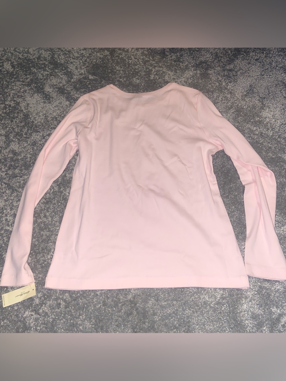 NWT Eddie Bauer Women's Long Sleeve Light Pink T-Shirt ladies XL - Picture 4 of 13